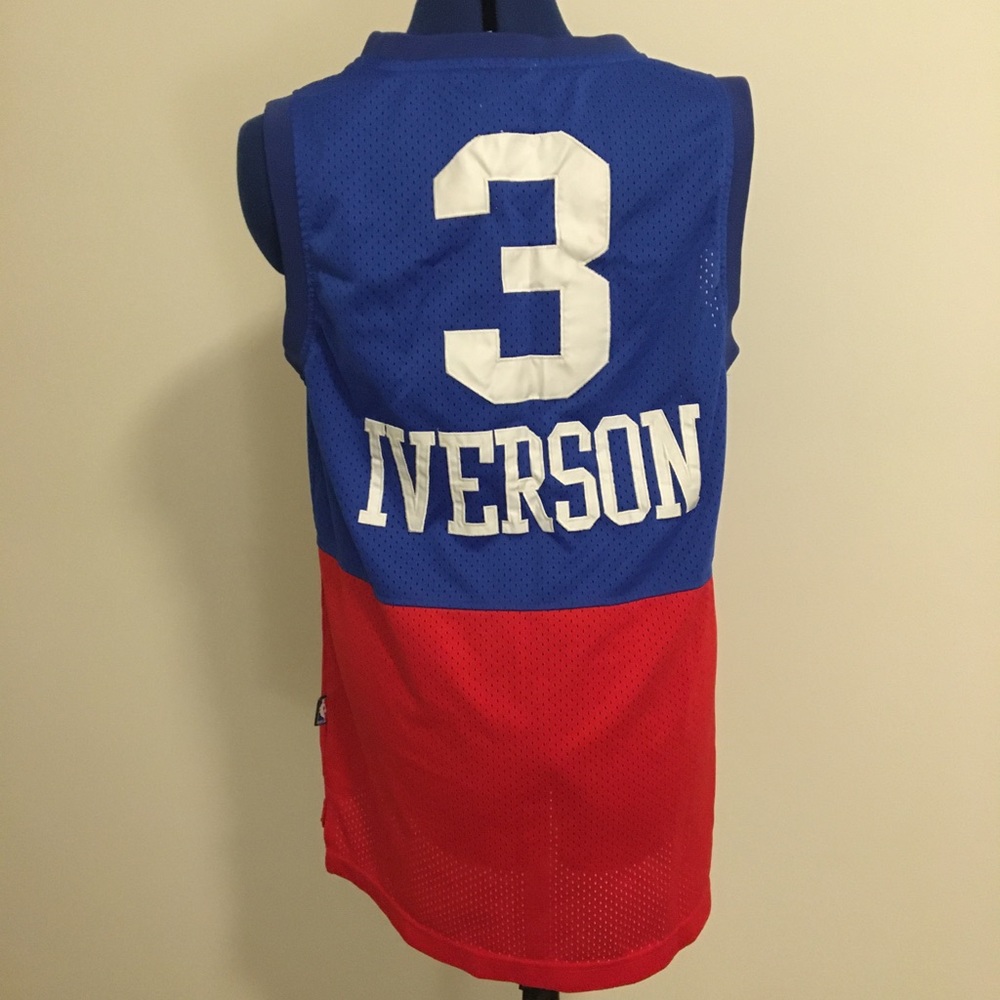 Reebok NBA Iverson #3 Philadelphia 76ers Jersey Medium